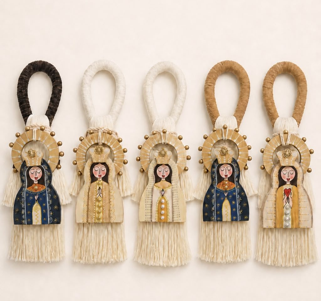 Amuletos Religiosos Tejidos