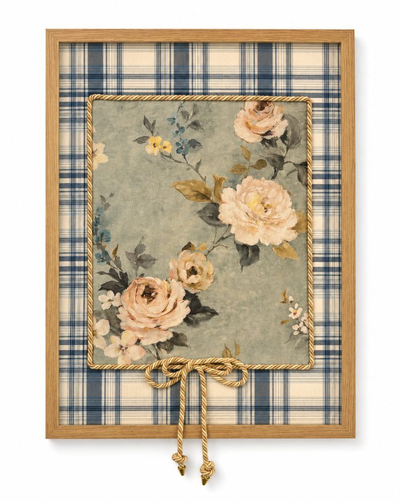 Cuadro floral vintage