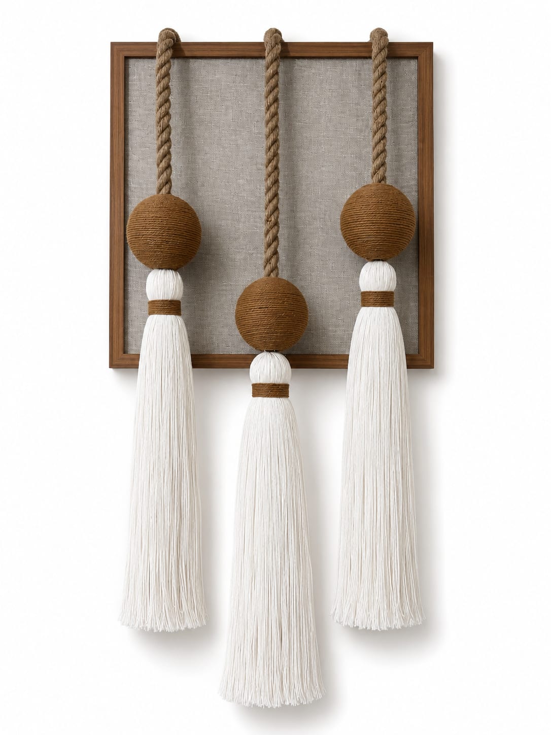 Cuadro Decorativo con Borlas