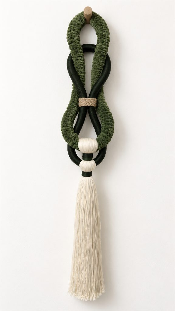 Collar Decorativo Macramé
