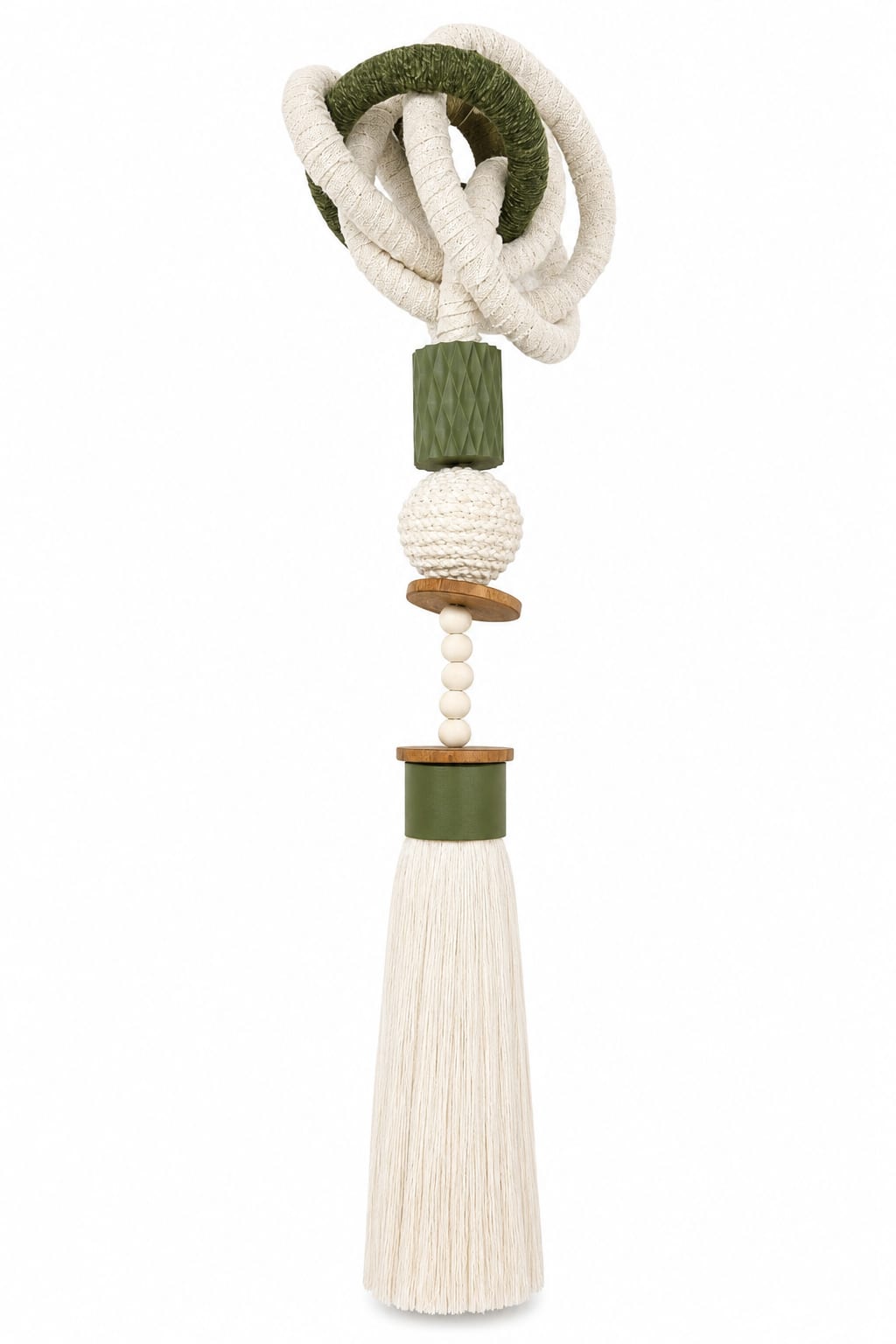 Collar Decorativo Macramé