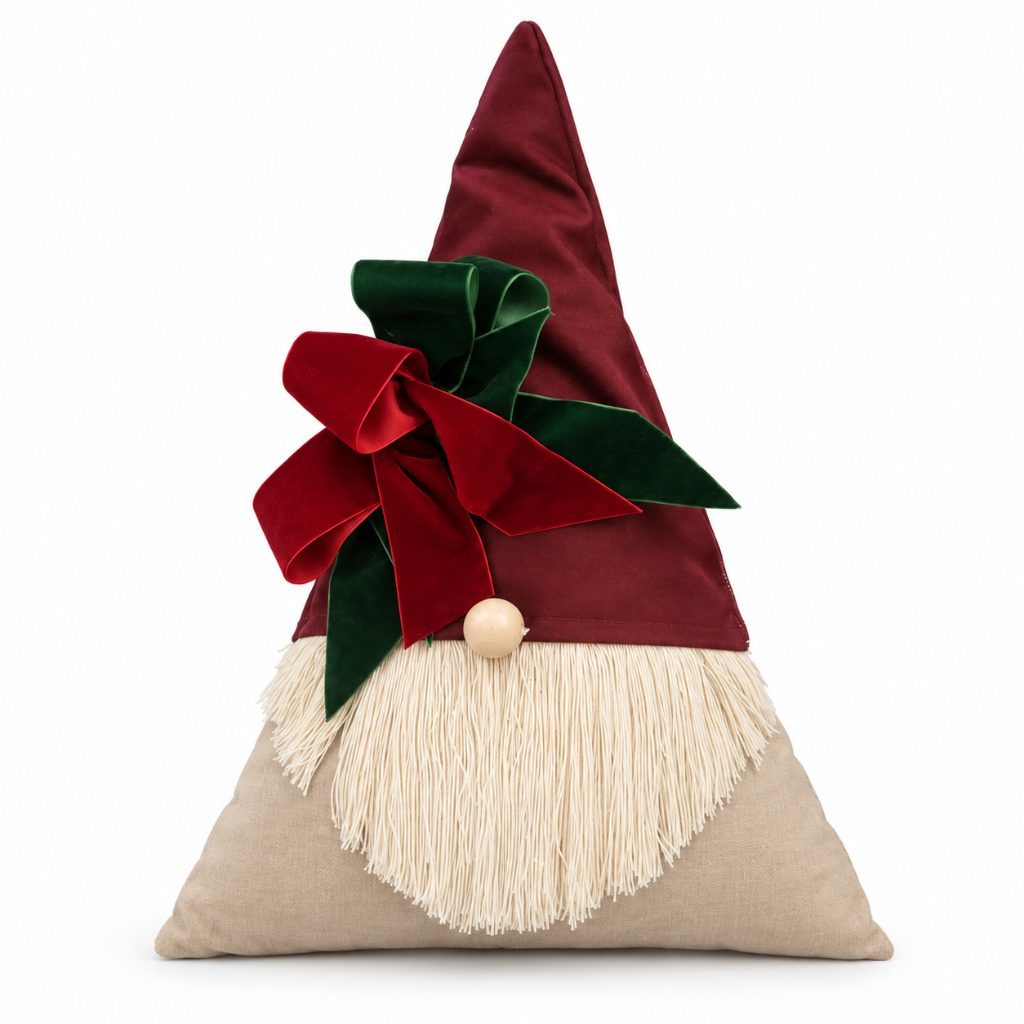 Cojín Gnomo Navideño
