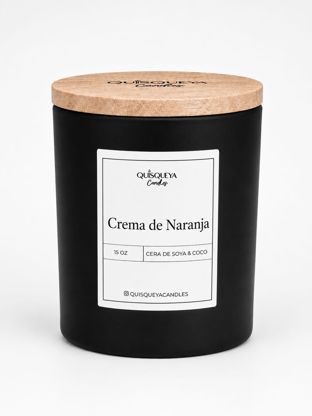 Vela Crema de Naranja