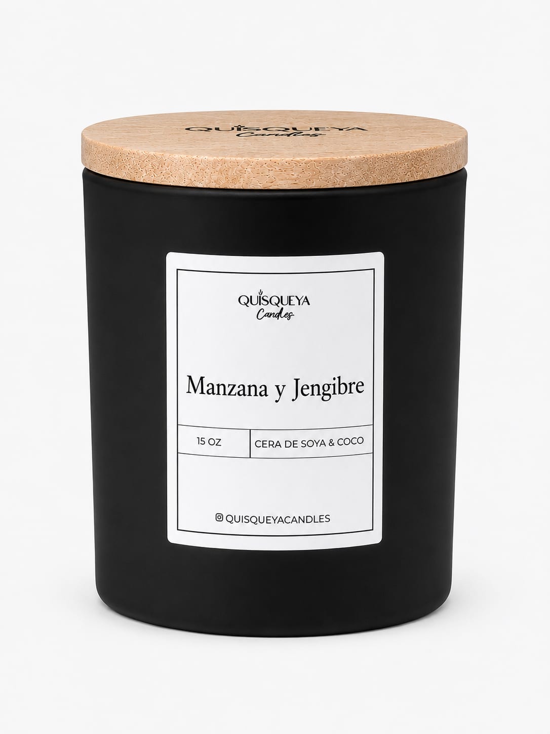 Vela Manzana y Jengibre